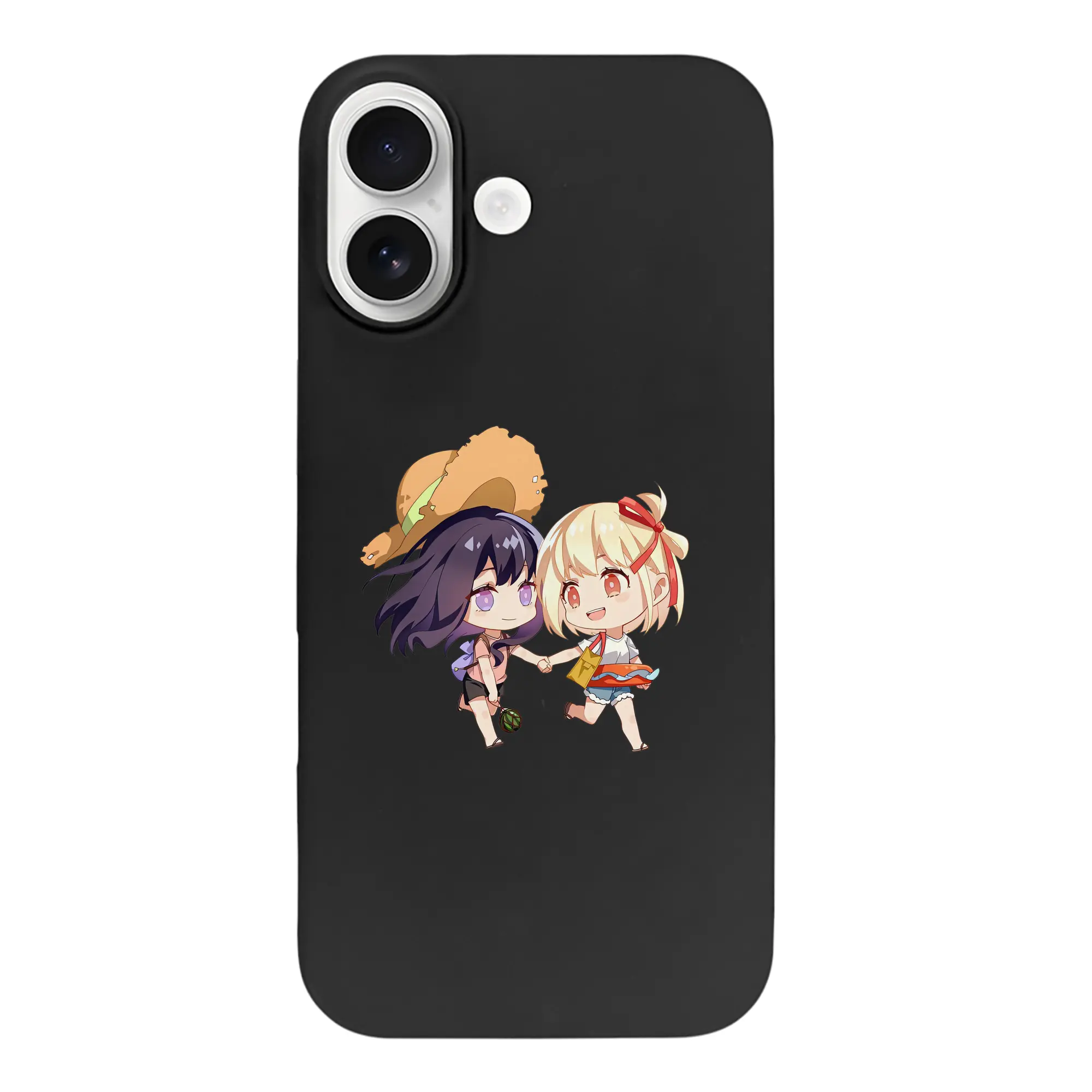 リコリス・リコイル グッズ,錦木千束 - iPhone 17 シリーズ シリコンケース 薄型 耐衝撃 指紋防止 ソフトタッチカバー 精密フィット 傷防止 保護ケース iPhone 17/17 Air/17 Pro/17 Pro Max 対応